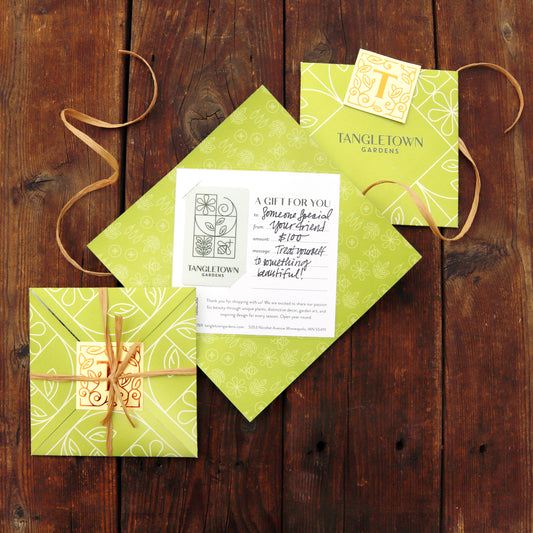 Physical Tangletown Gardens Gift Card