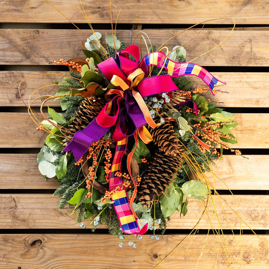 Christmas Candy Wreath