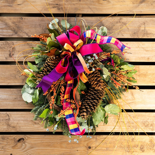 Christmas Candy Wreath
