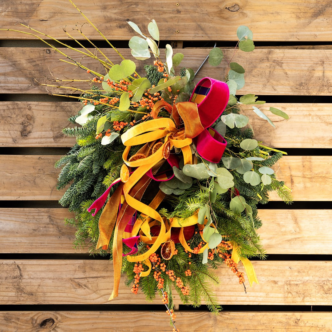 Christmas Candy Wreath