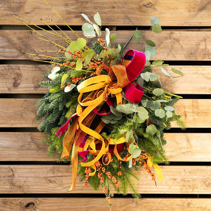 Christmas Candy Wreath
