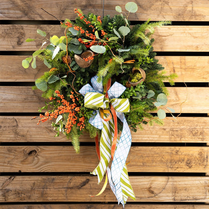 Christmas Candy Wreath