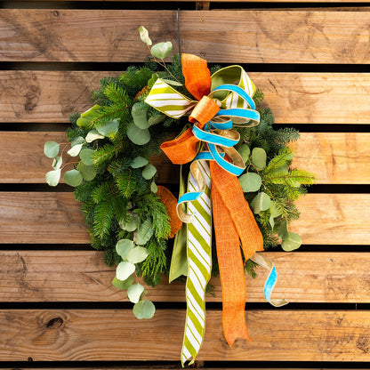 Christmas Candy Wreath