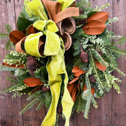 11/30 Woodland Whimsy Botanical Wreath Workshop