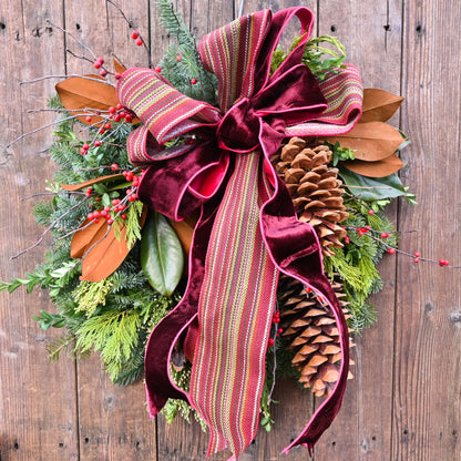 11/30 Woodland Whimsy Botanical Wreath Workshop