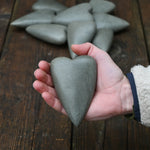 Hand Carved Stone Heart