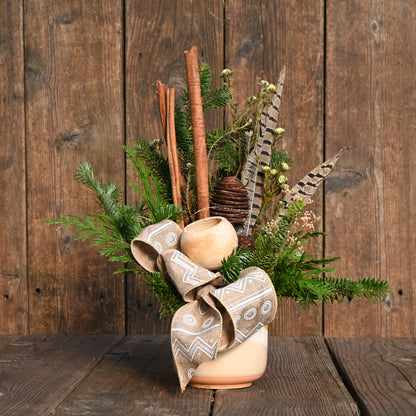 Giftable Fresh Wintergreen Arrangement