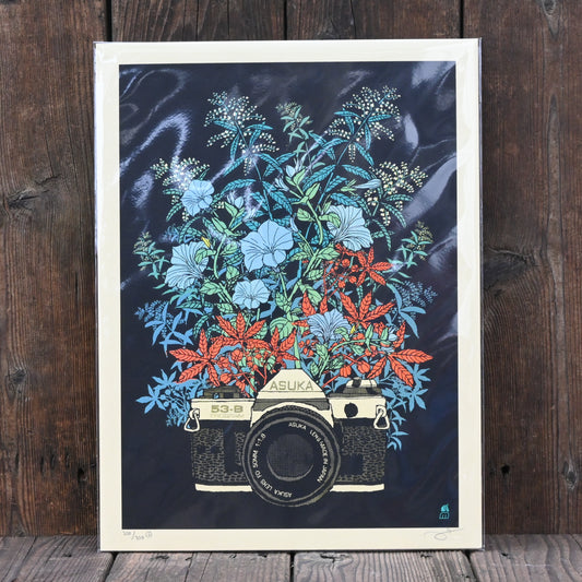 Floral Camera Print
