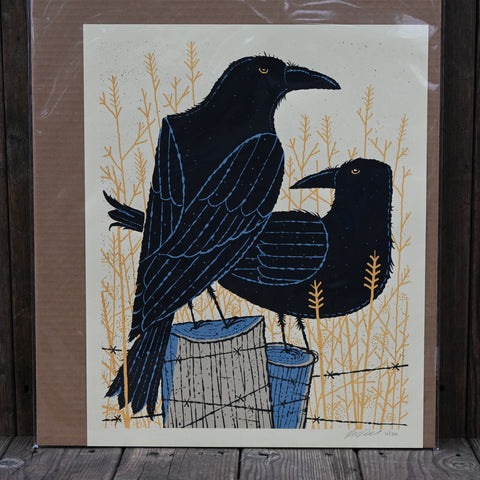 Two Crows Print